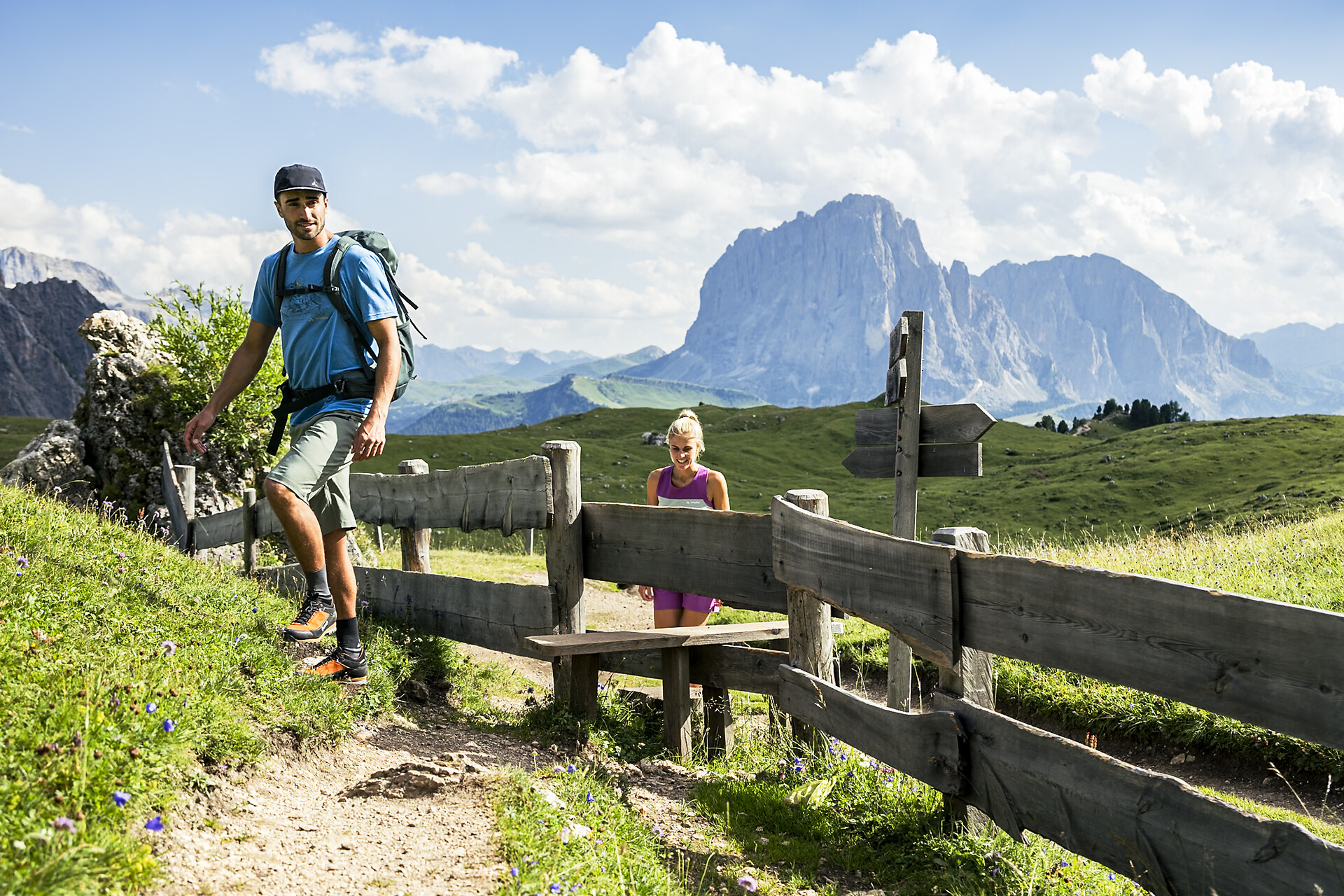 Seceda - Ridge Line starting from Selva via Juac - Dolomites Region Val Gardena - #7 - suedtirol.info