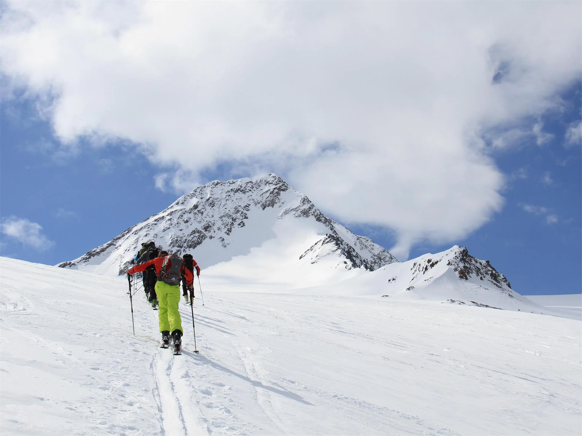 Sci alpinismo alla Cima Culla Alta (da Madonna di Senales) Senales 2 suedtirol.info