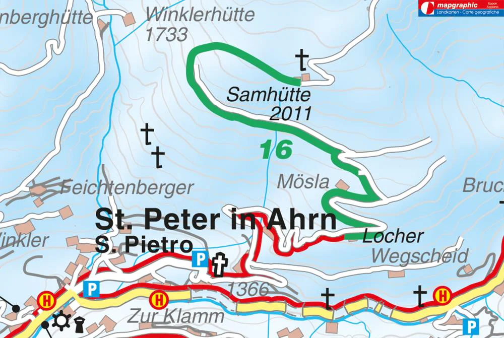 Snowshoe Hiking tour to the Samhütte hut