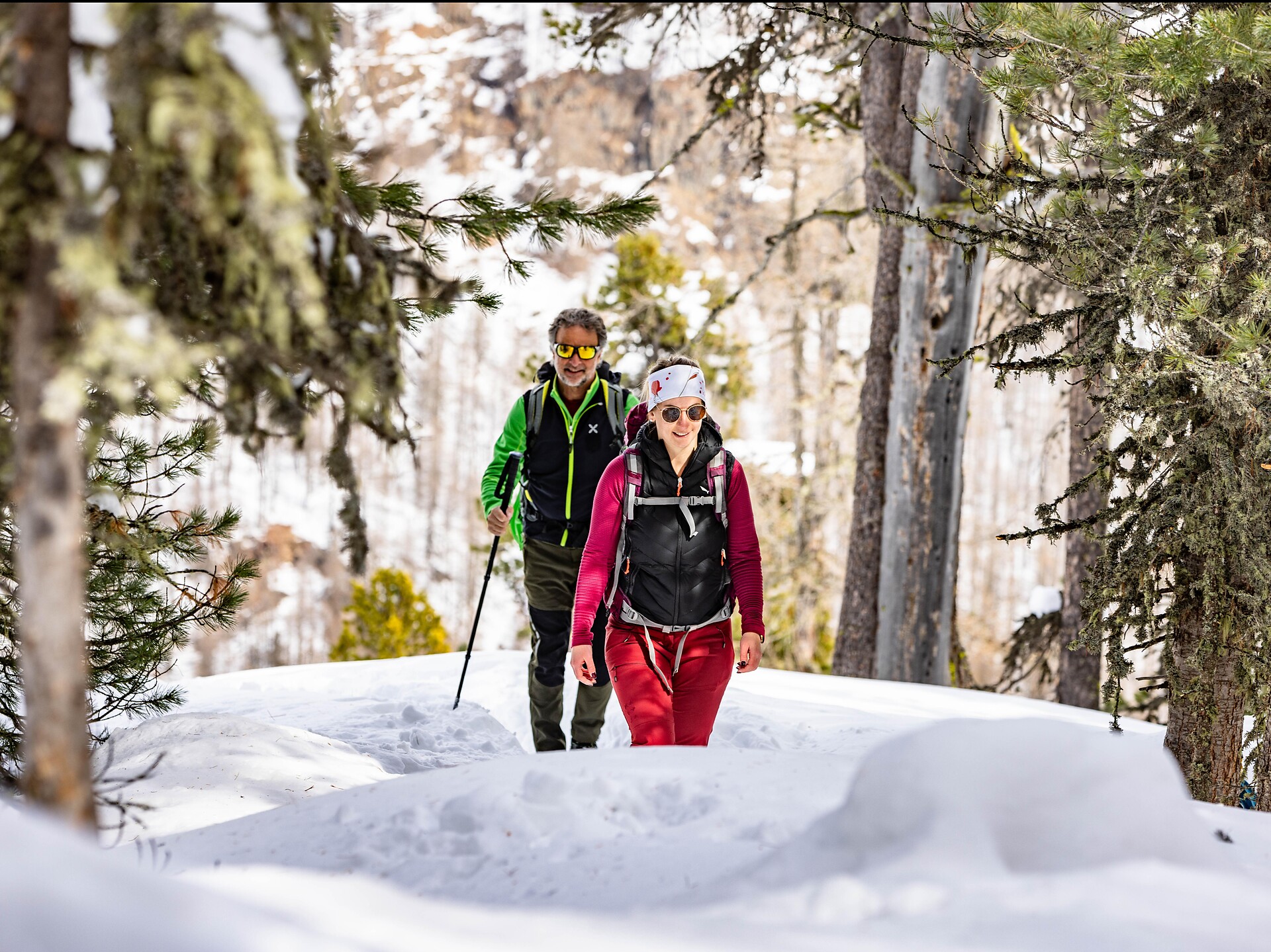 Snow Shoe Trail mountain pasture Klosteralm - Vinschgau/Val Venosta - #2 - suedtirol.info