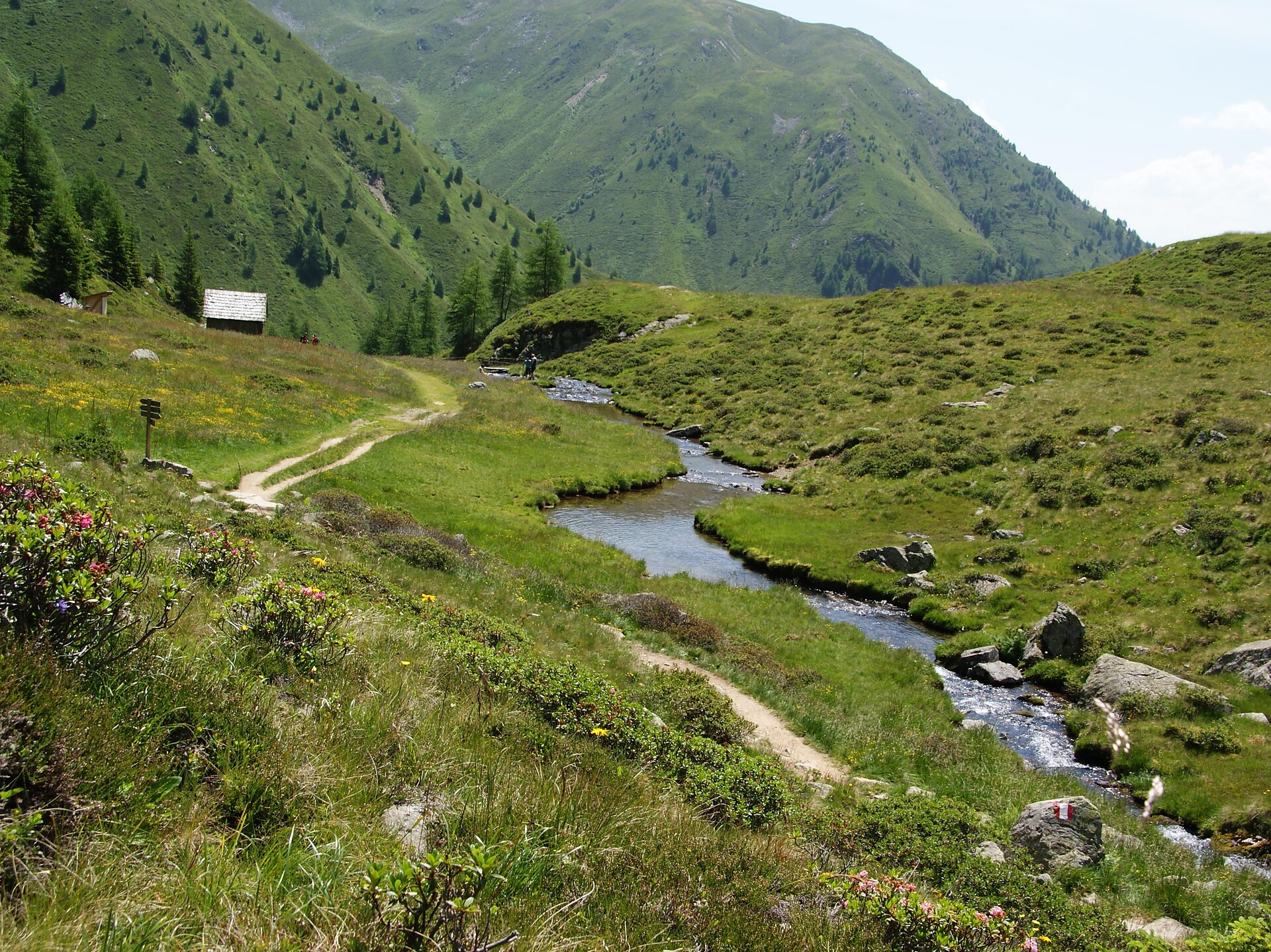 rifugio lago di pausa