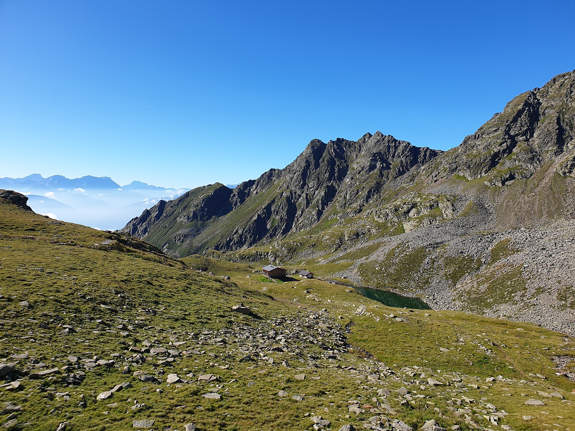 rifugio lago di pausa