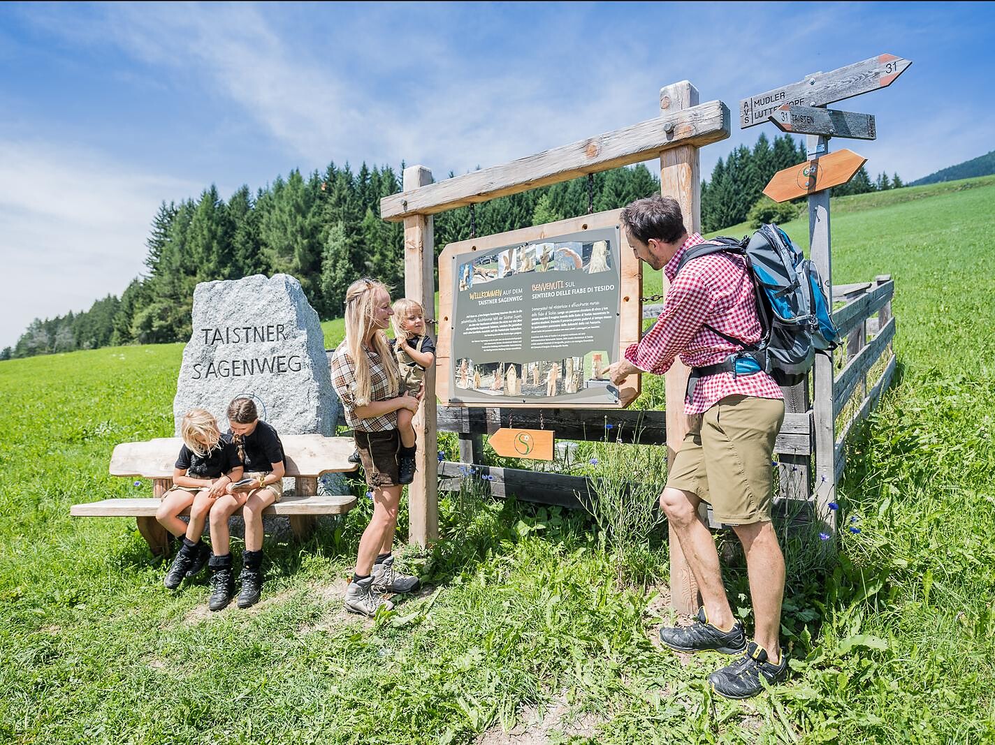 Der Taistner Sagenweg in Taisten Welsberg-Taisten 1 suedtirol.info