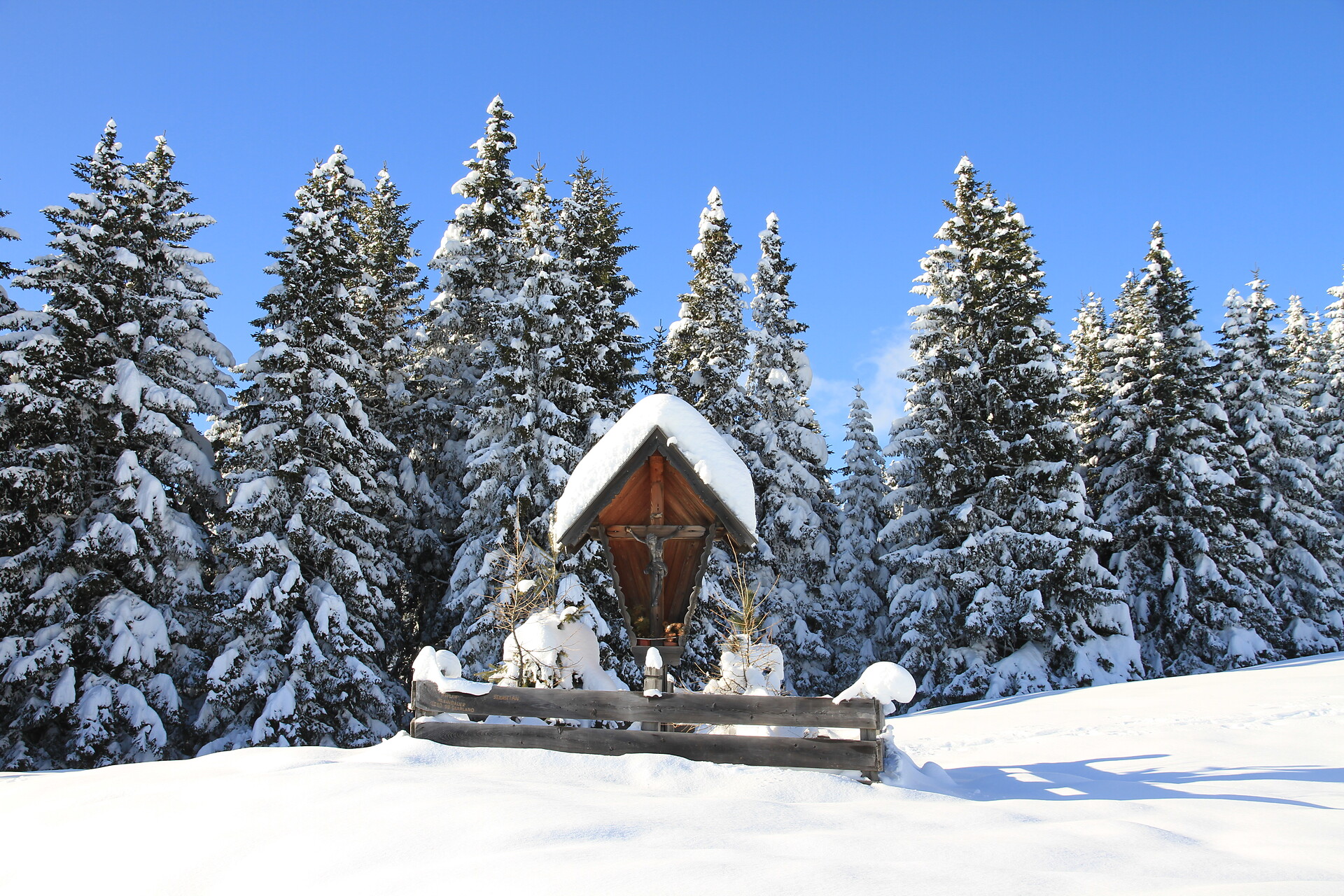 Inverno sulla magla Möltner Kaser