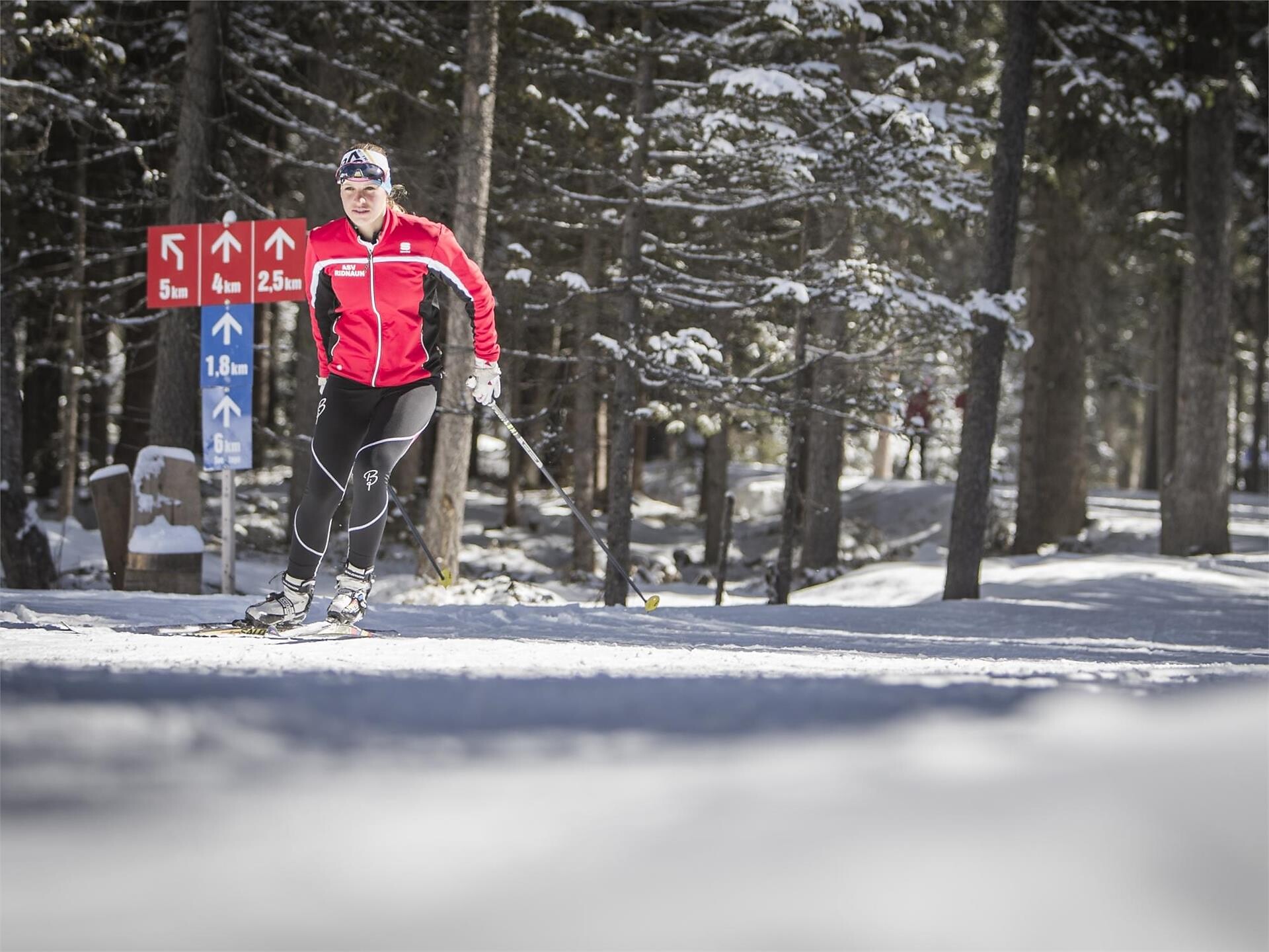 pista sci fondo valle Anterselva di Mezzo