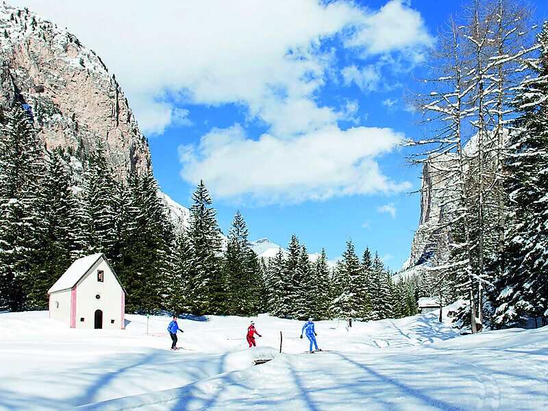 Cross-country ski - practice trail - Dolomites Region Val Gardena - #1 - suedtirol.info