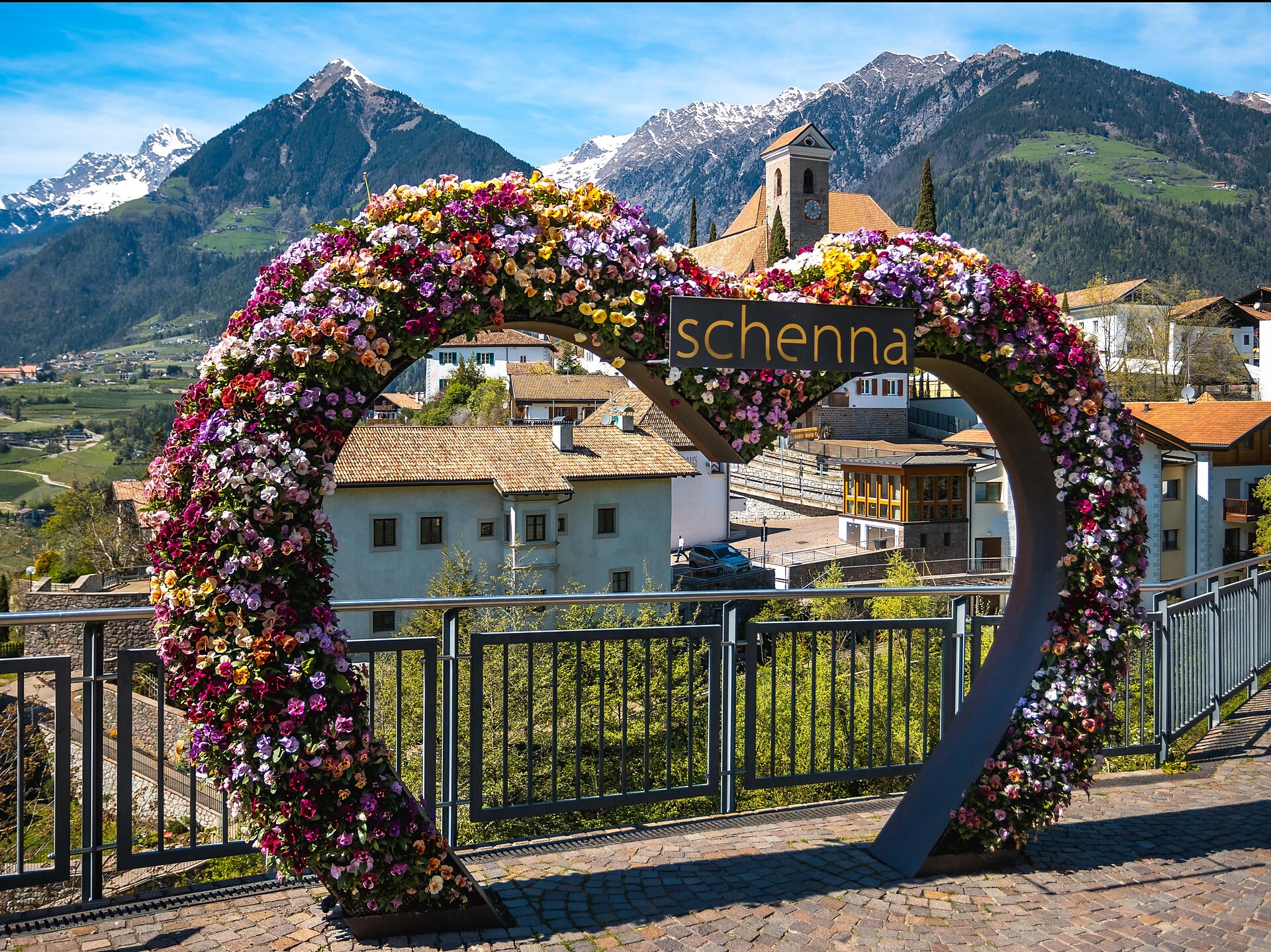 Blumenherz in Schenna