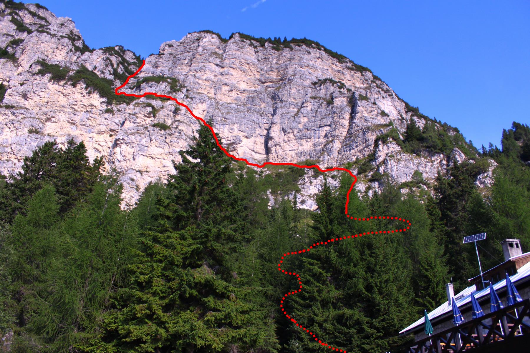 Überetscher Hütte - Roen (Klettersteig) Tramin an der Weinstraße/Termeno sulla Strada del Vino 5 suedtirol.info