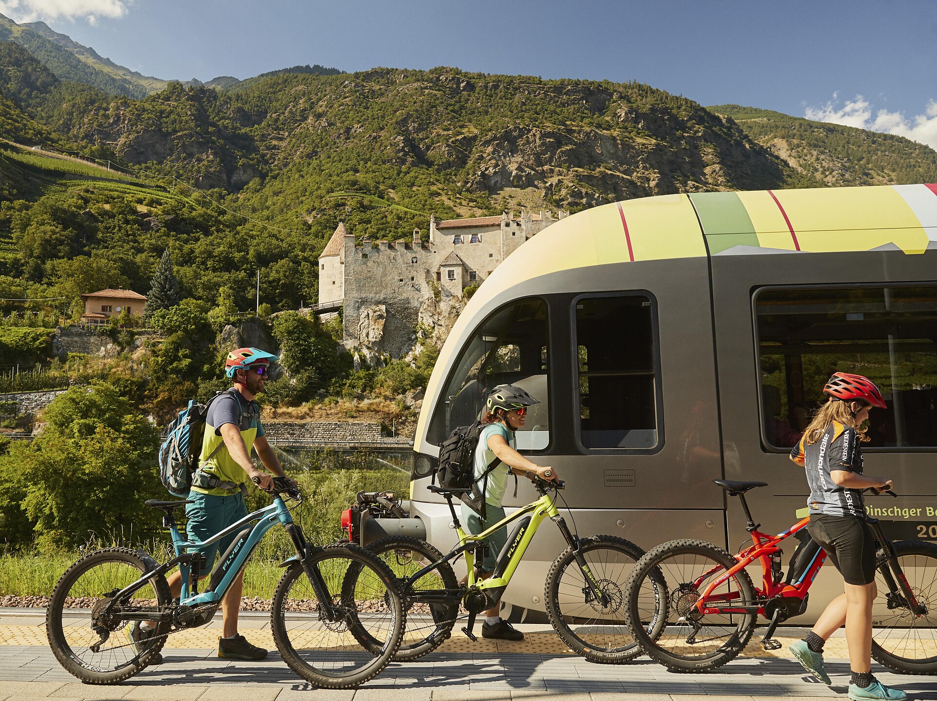 Cycle route from Mals to Marling