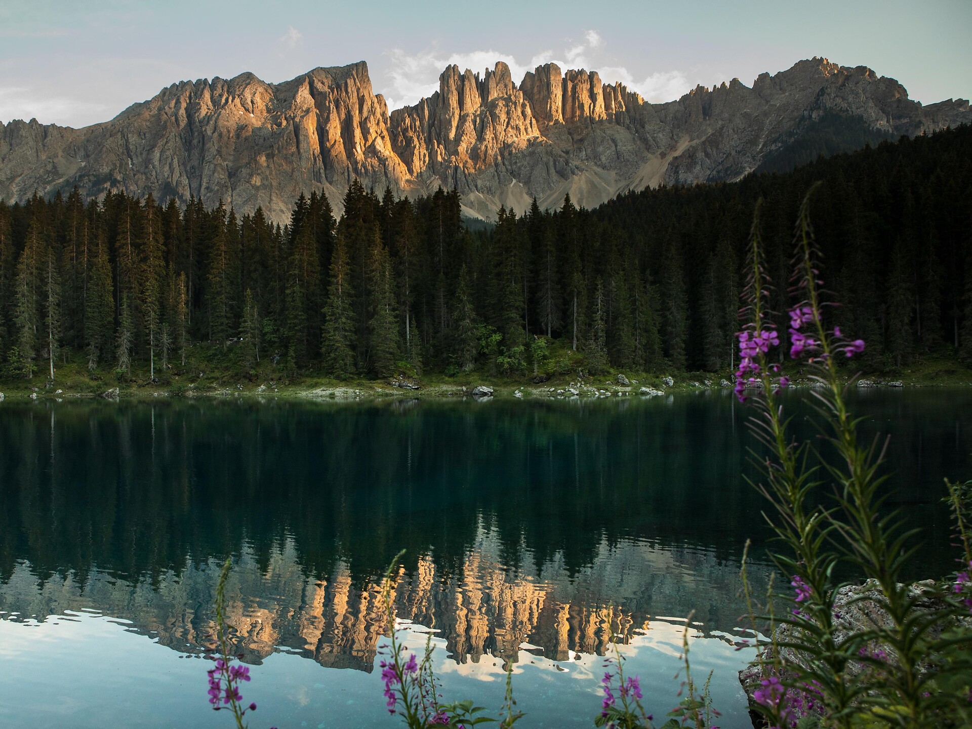 Carezza Lake