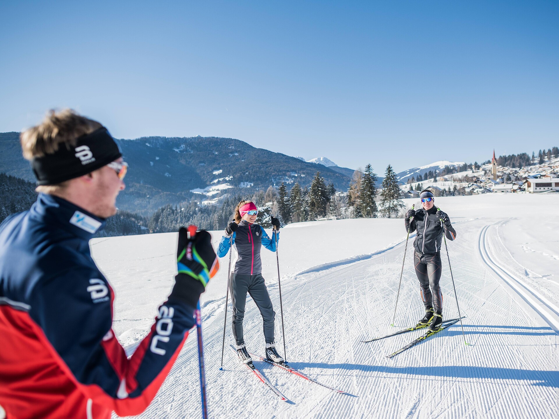 Verbindung Taisten an die Gsiesertal Loipe