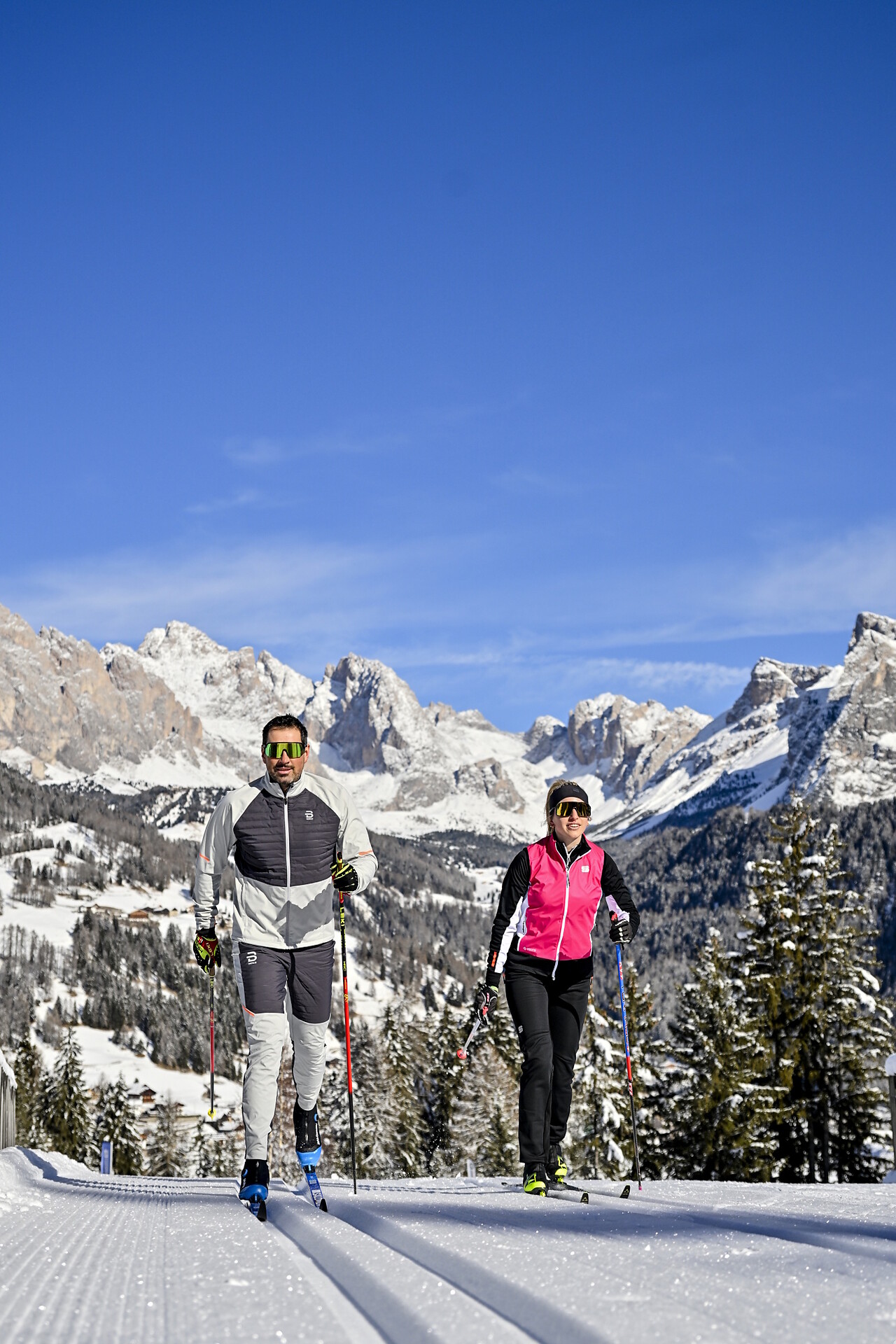 Pista di collegamento Monte Pana - Alpe di Siusi - Regione dolomitica Alpe di Siusi - #1 - suedtirol.info