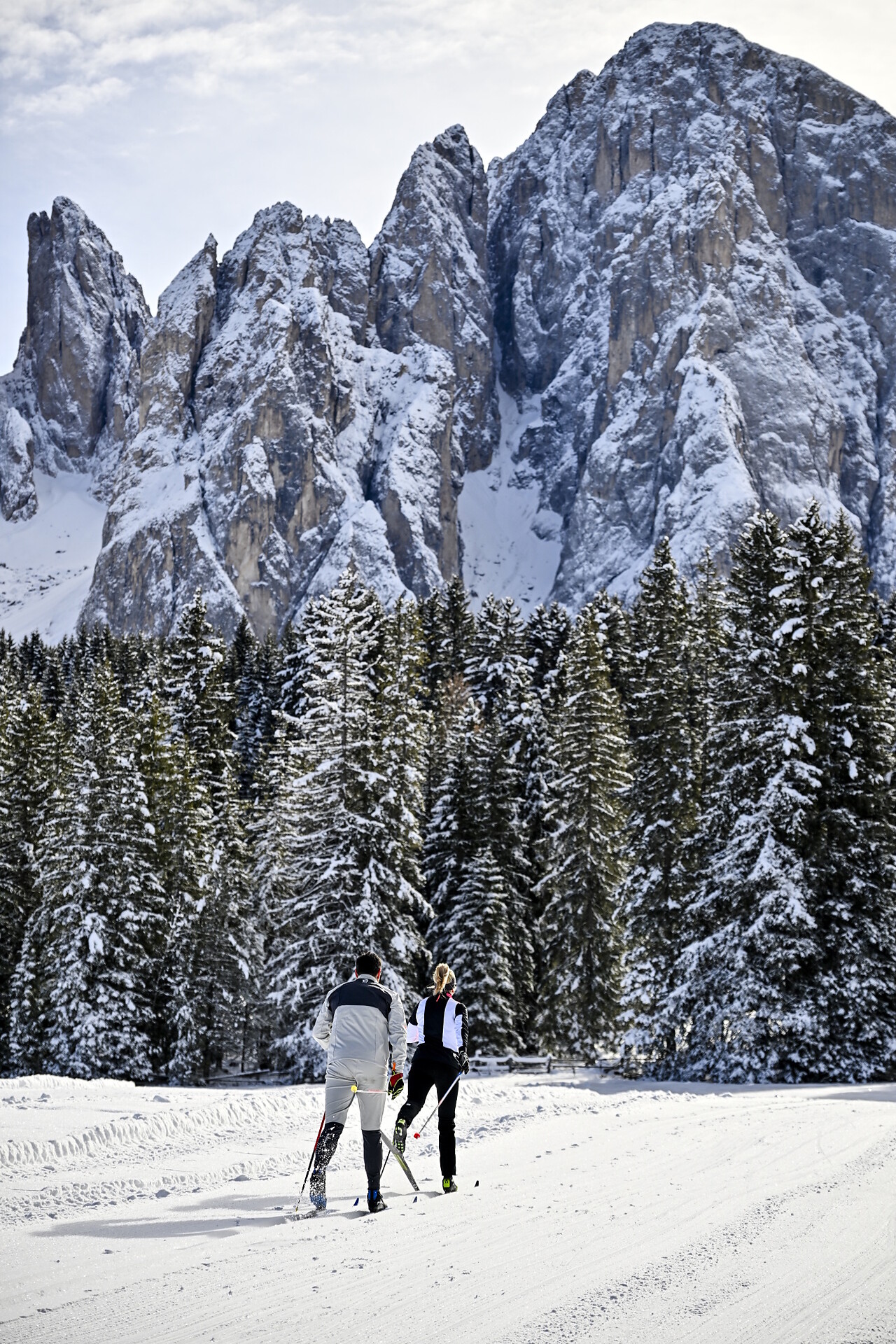 Pista di collegamento Monte Pana - Alpe di Siusi - Regione dolomitica Alpe di Siusi - #10 - suedtirol.info