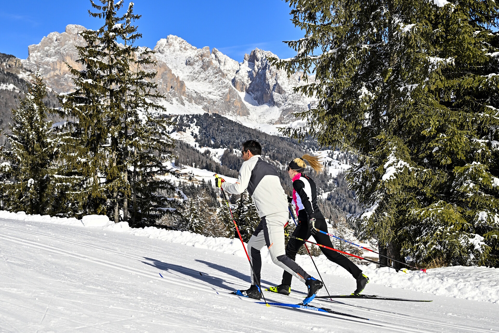 Pista di collegamento Monte Pana - Alpe di Siusi - Regione dolomitica Alpe di Siusi - #13 - suedtirol.info