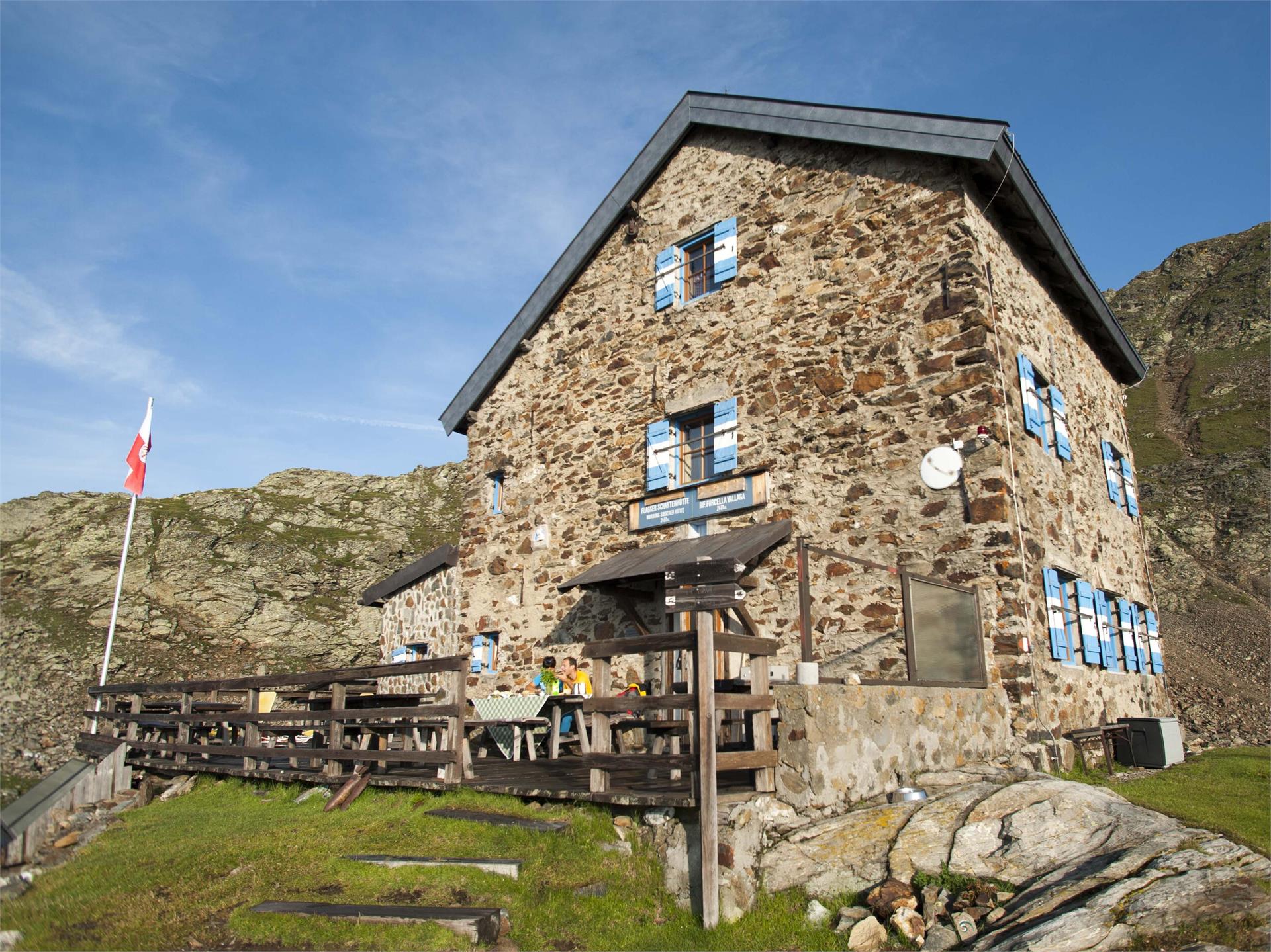 Von Mittewald zur Flaggerschartenhütte am Flaggersee Franzensfeste 2 suedtirol.info