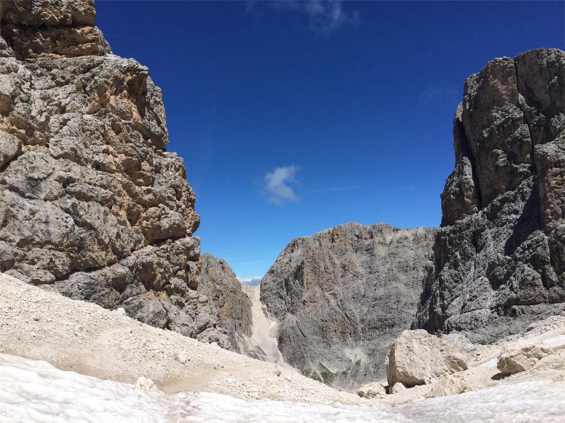 Viertageswanderung Rosengarten/Schlern - 3. Etappe Tiers am Rosengarten 2 suedtirol.info