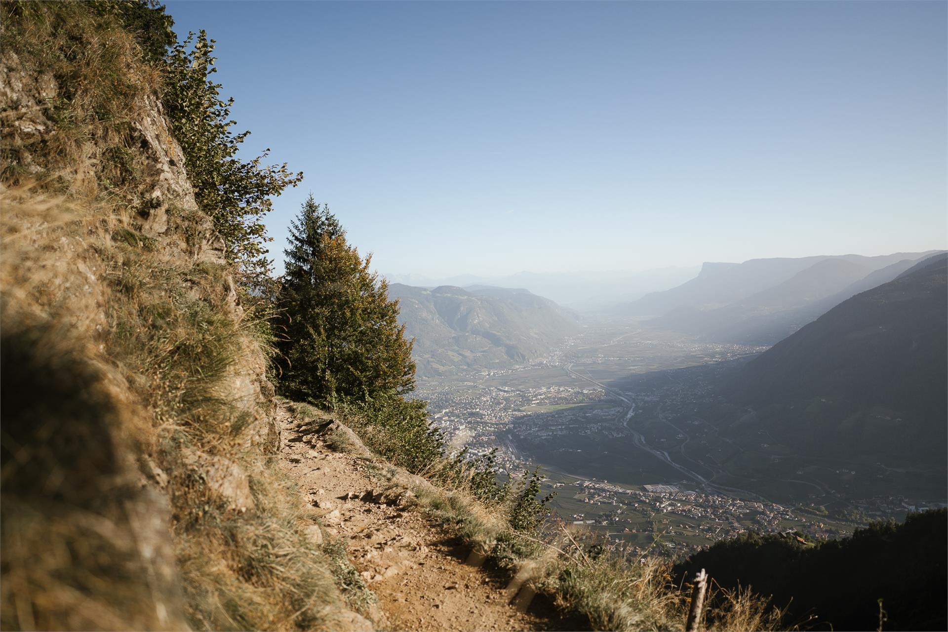 Vellauer Felsenweg und Hans- Frieden Weg Algund 4 suedtirol.info