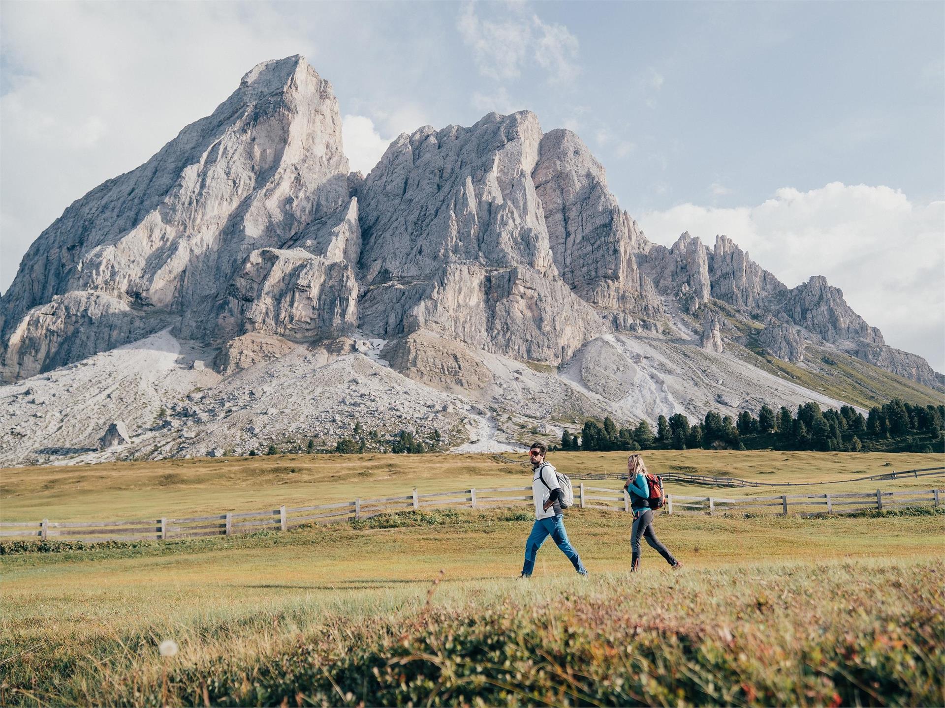 Da Zannes attraverso Rifugio Genova fino al Passo delle Erbe Funes 1 suedtirol.info
