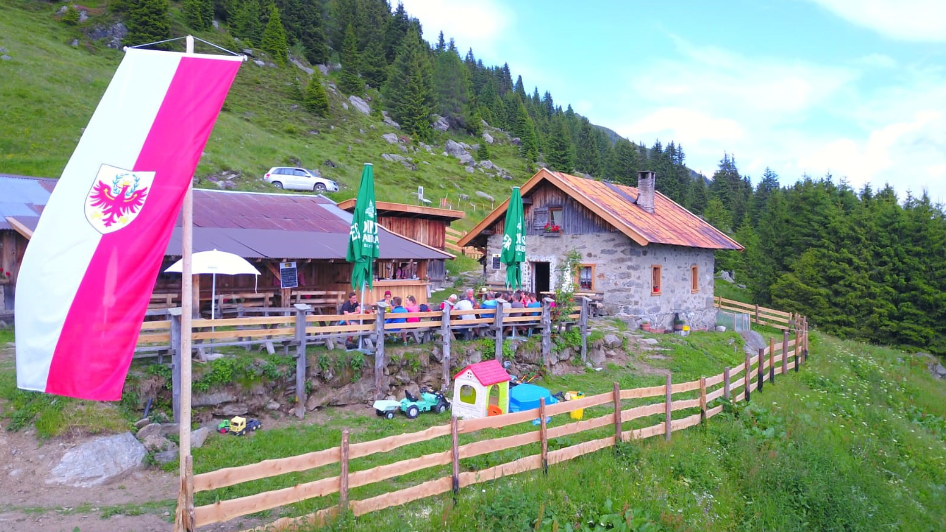 Von der Bergstation Rosskopf zur Ochsenalm - Sterzing und Umgebung - #1 - suedtirol.info