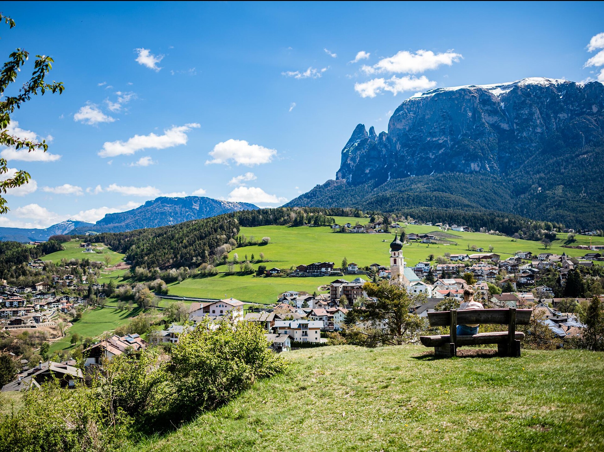 Peterbühl und Völs am Schlern