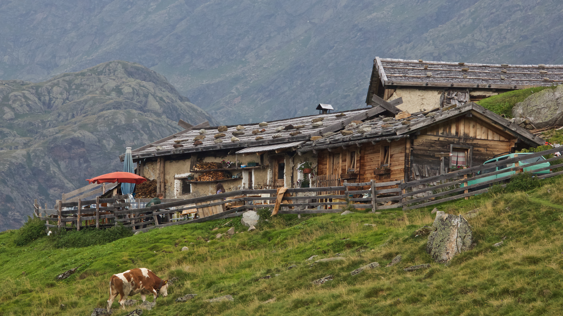 Von Maiern auf Schotterwegen zur Aglsalm - Sterzing und Umgebung - #1 - suedtirol.info