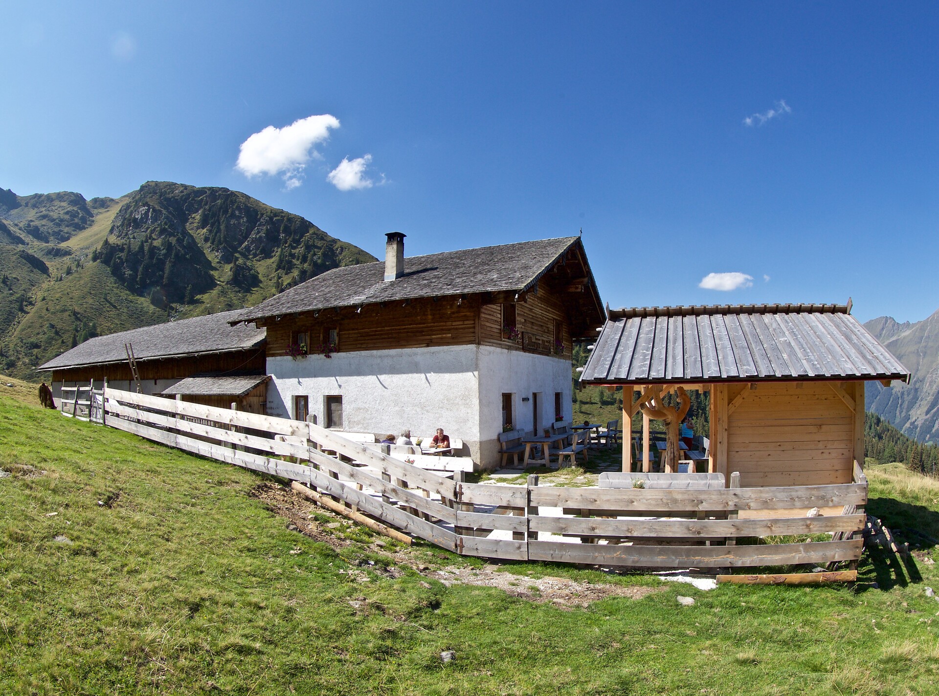 Von Gasse auf Schotterwegen zur Kerschbaumeralm - Sterzing und Umgebung - #1 - suedtirol.info