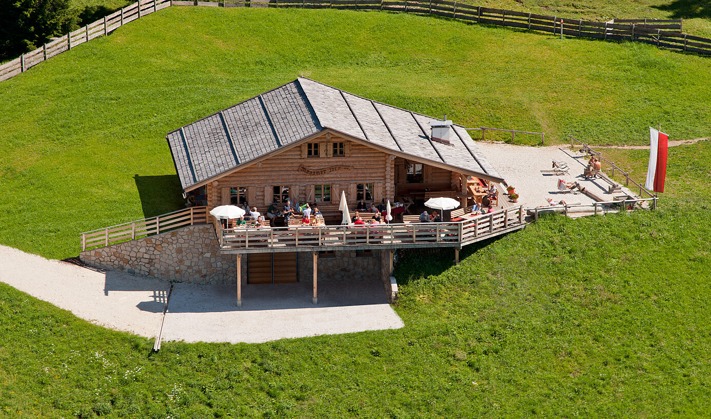 Messnerjoch hut South Tyrol