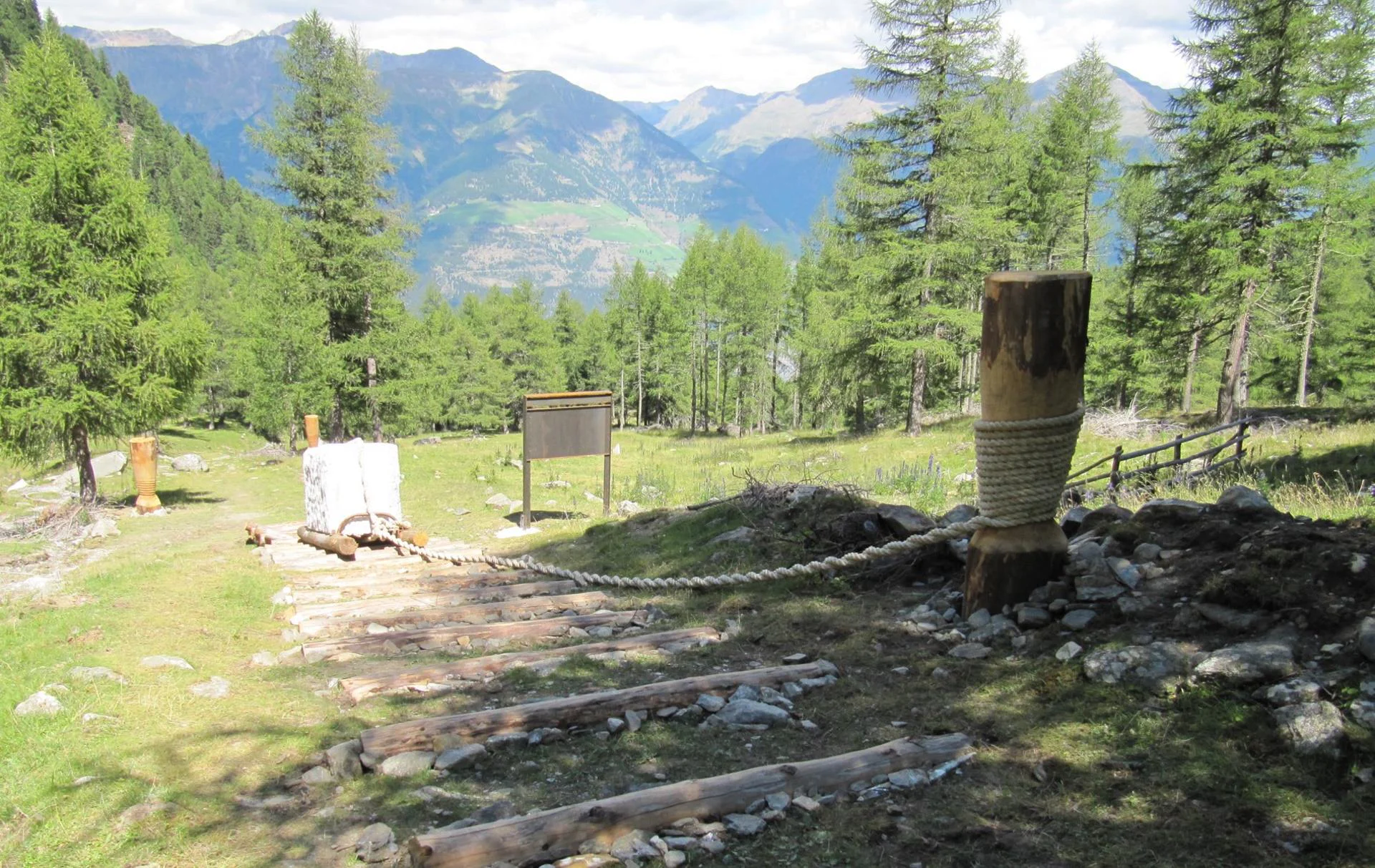 Wanderung entlang dem Göflaner Marmorweg Martell 2 suedtirol.info