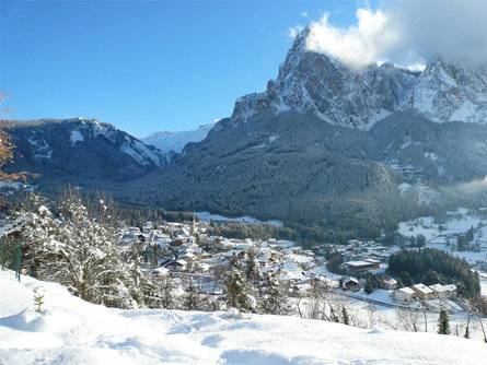 Winter hiking tour: Seis - Laranz Loop route Kastelruth/Castelrotto 2 suedtirol.info