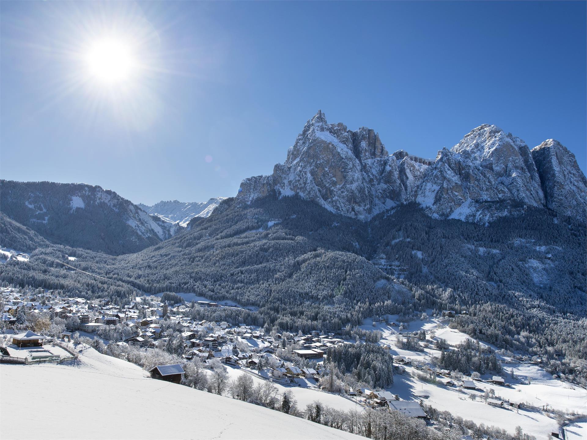 Escursione invernale da Siusi a S. Valentino e a Castelrotto Castelrotto 2 suedtirol.info