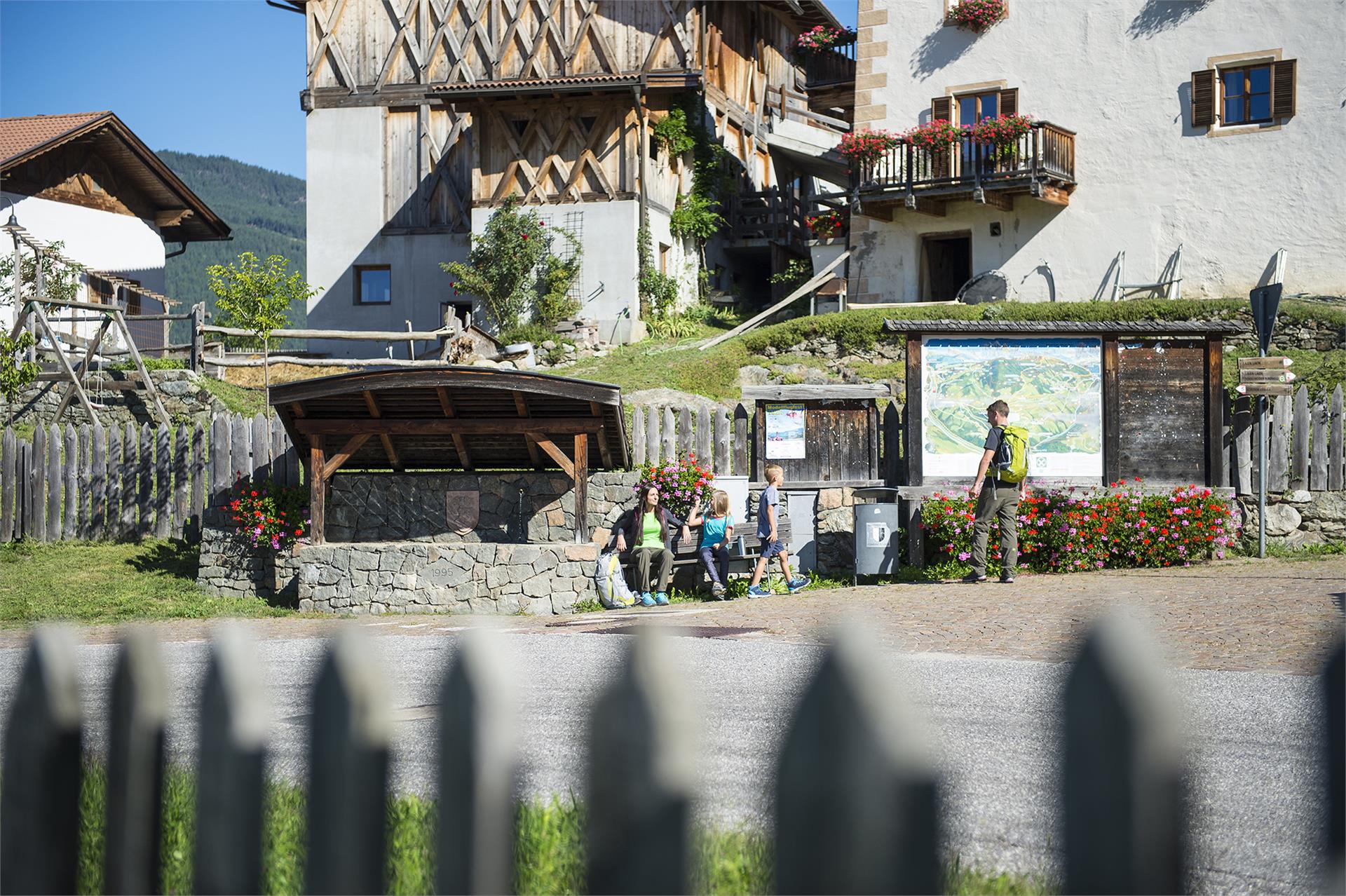 Sentiero circolare Walther von der Vogelweide Laion 6 suedtirol.info