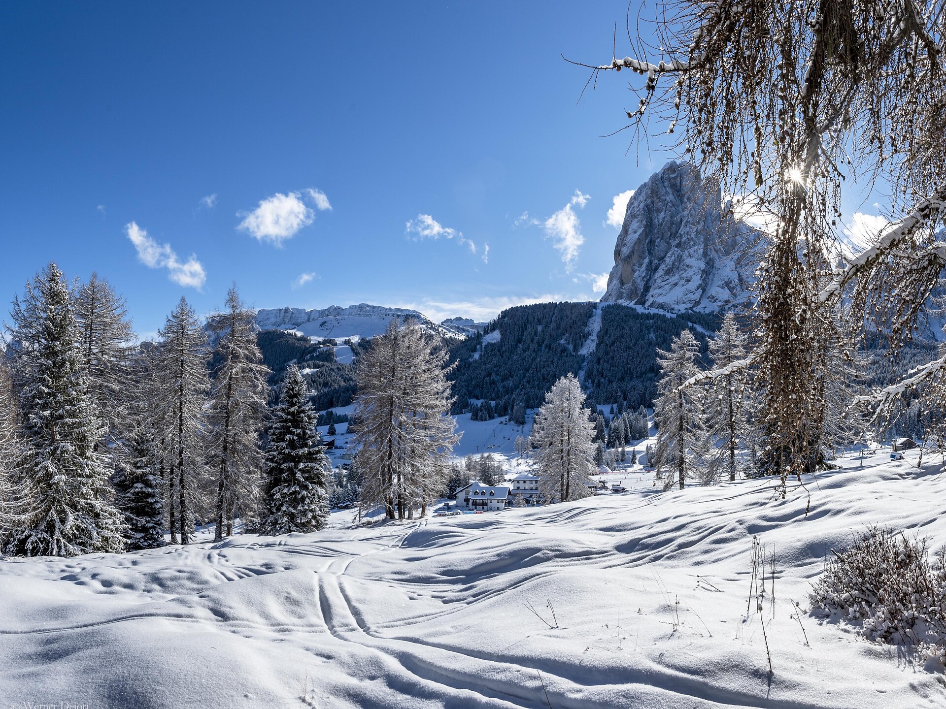 Winter hike Troi Unika - Dolomites Region Val Gardena - #3 - suedtirol.info