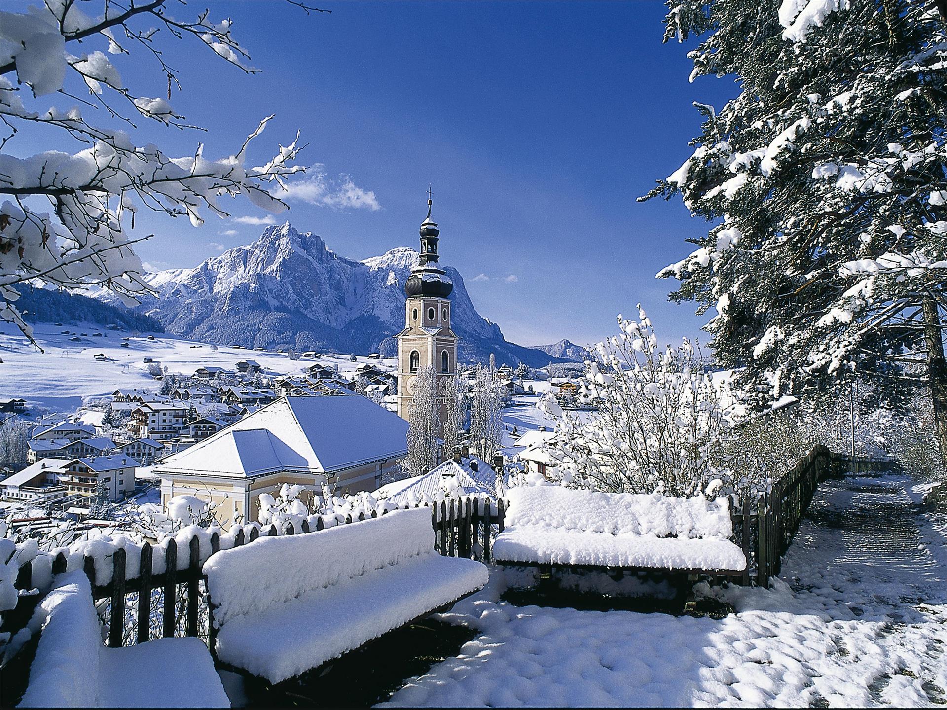 Escursione invernale sul Colle di Castelrotto Castelrotto 2 suedtirol.info