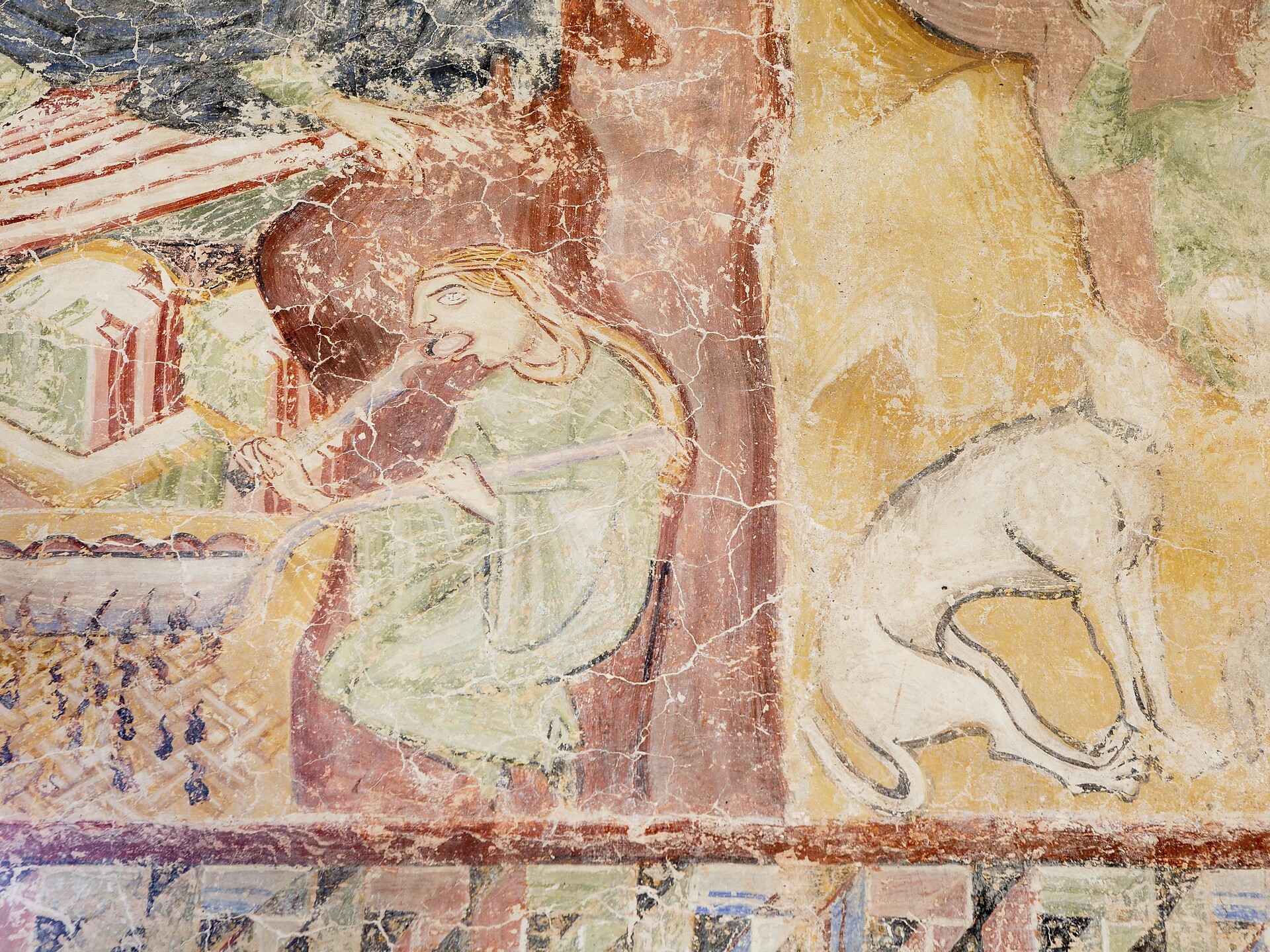 Hocheppan chapel fresco