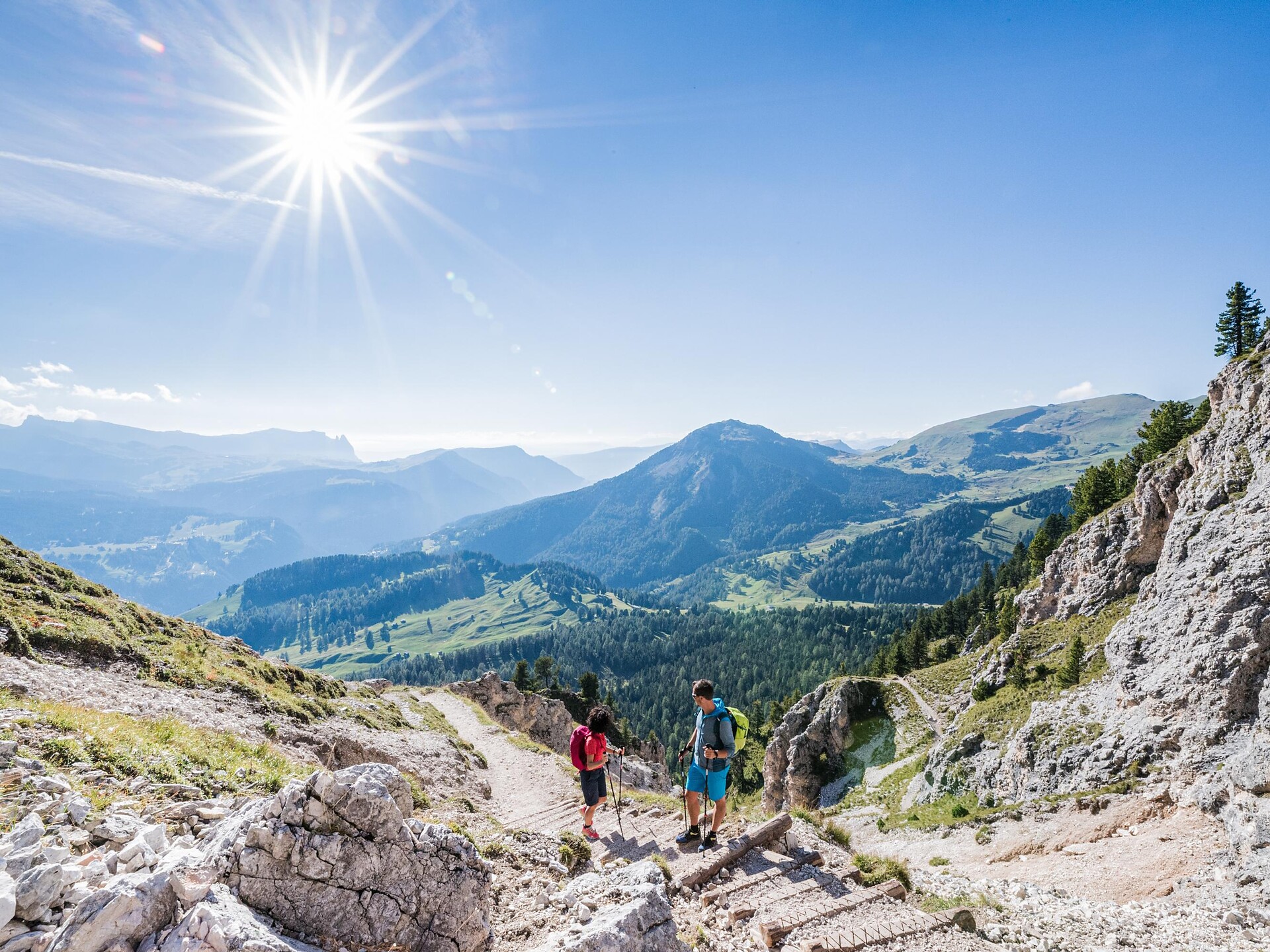Wanderung zur Stevia Alm - Dolomitenregion Gröden - #11 - suedtirol.info