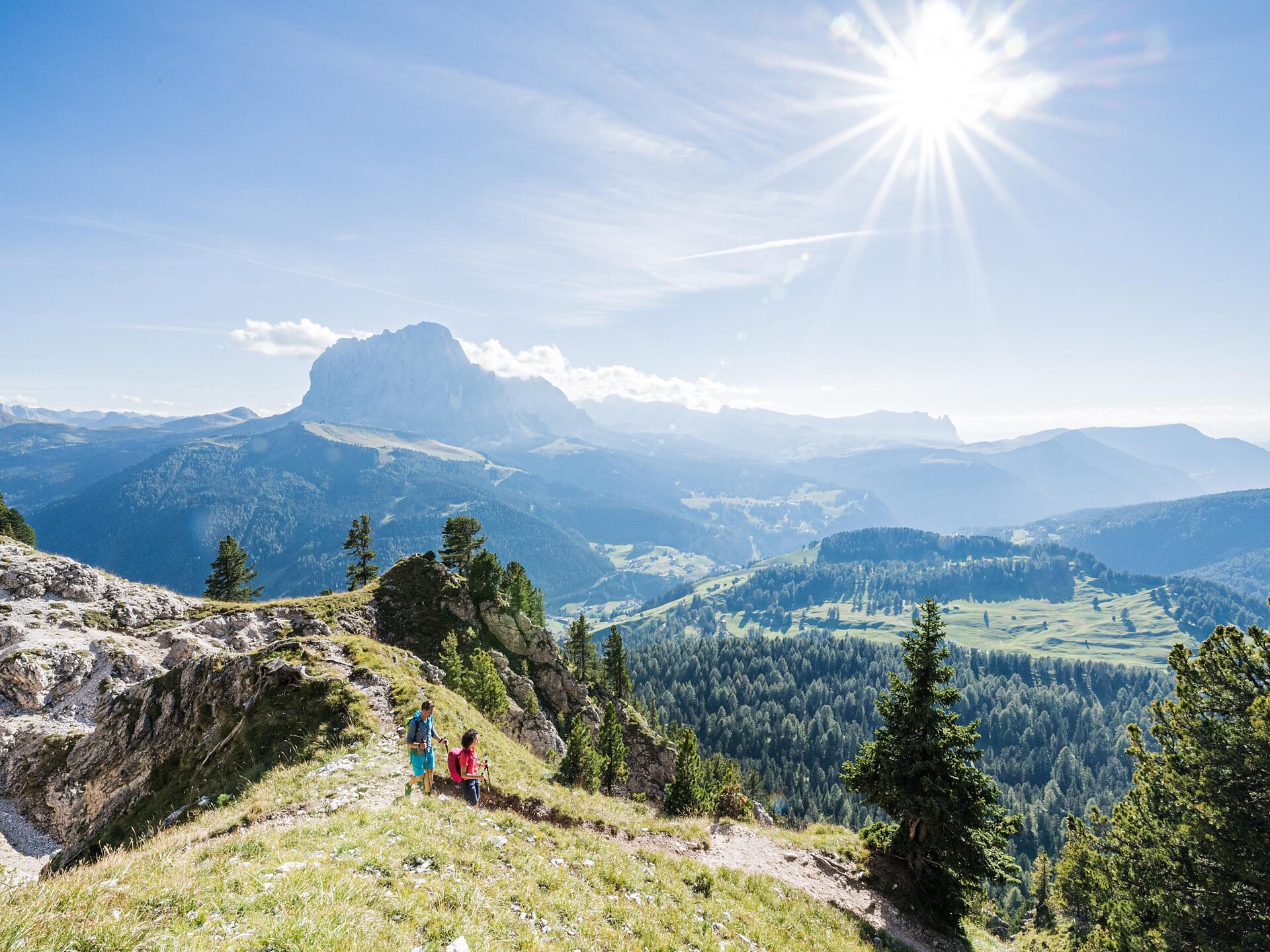 Wanderung zur Stevia Alm - Dolomitenregion Gröden - #10 - suedtirol.info