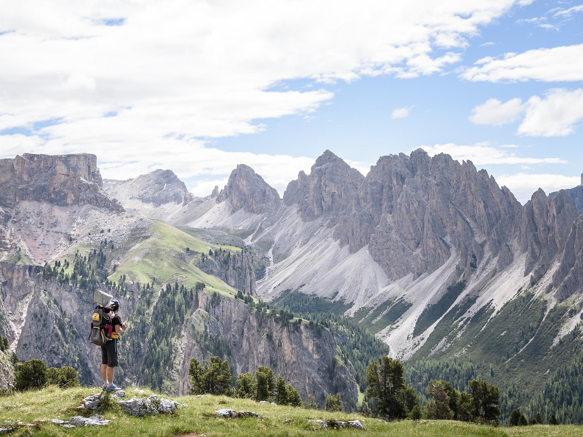 Wanderung zur Stevia Alm - Dolomitenregion Gröden - #13 - suedtirol.info