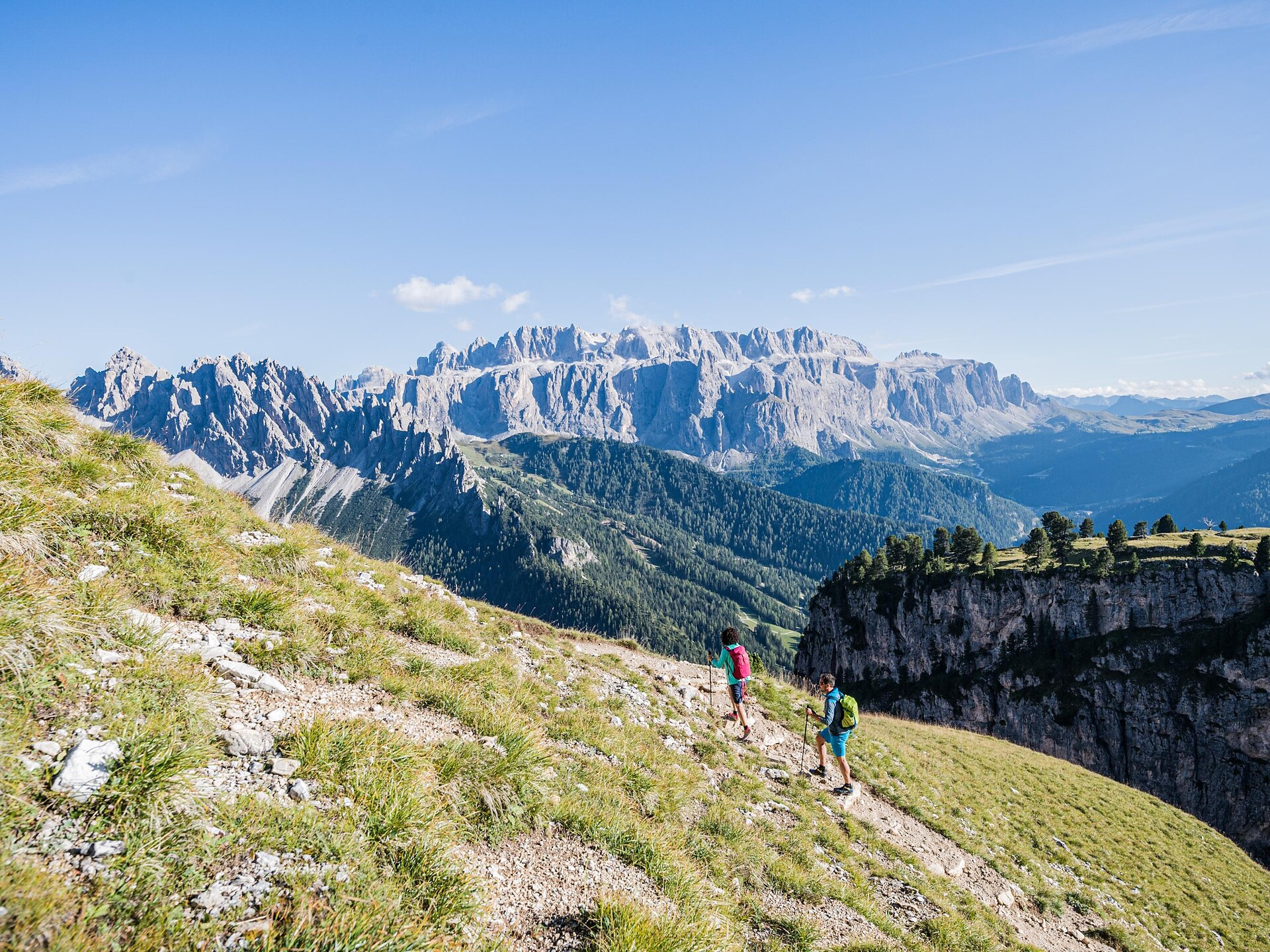 Wanderung zur Stevia Alm - Dolomitenregion Gröden - #12 - suedtirol.info