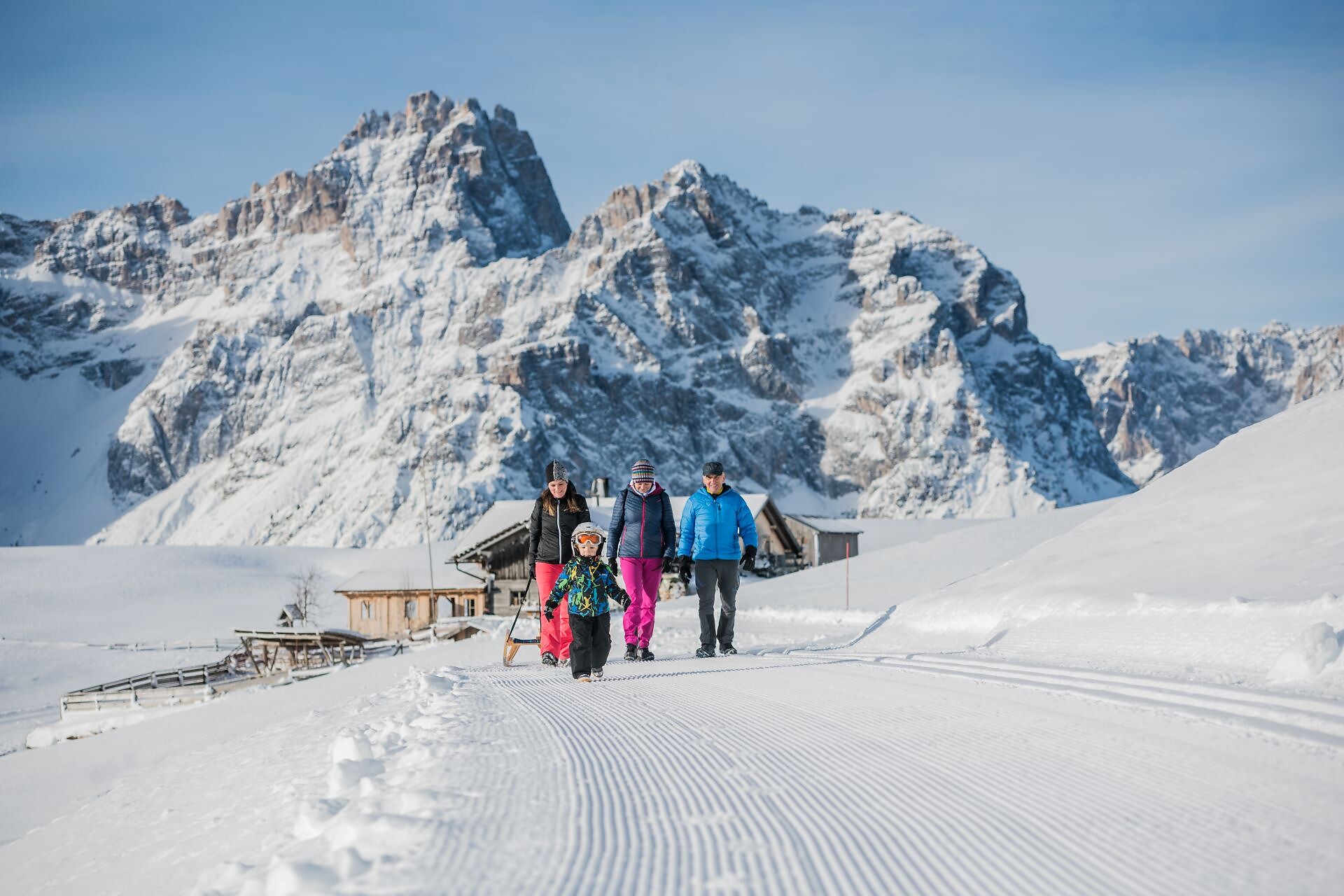 Escursione invernale: Malghe di Sesto - Regione dolomitica 3 Cime - #1 - suedtirol.info
