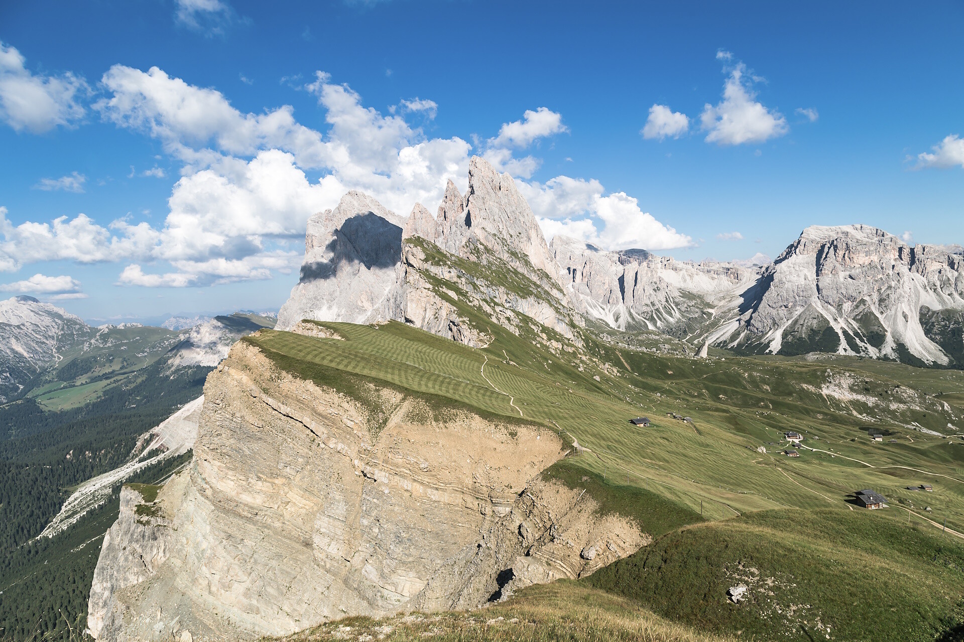 Seceda - Ridge Line from Ortisei - Dolomites Region Val Gardena - #7 - suedtirol.info