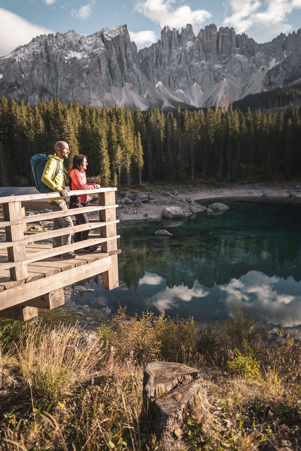From the Paolina car park to Lake Carezza - Dolomites Region Eggental - #6 - suedtirol.info