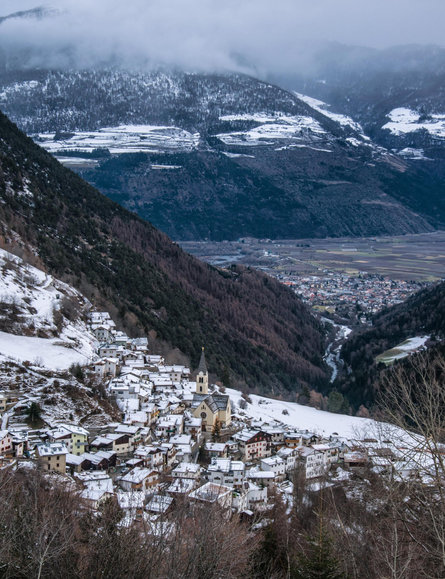 Escursione d'inverno sul „Sentiero arcaico“ Prato allo Stelvio 1 suedtirol.info