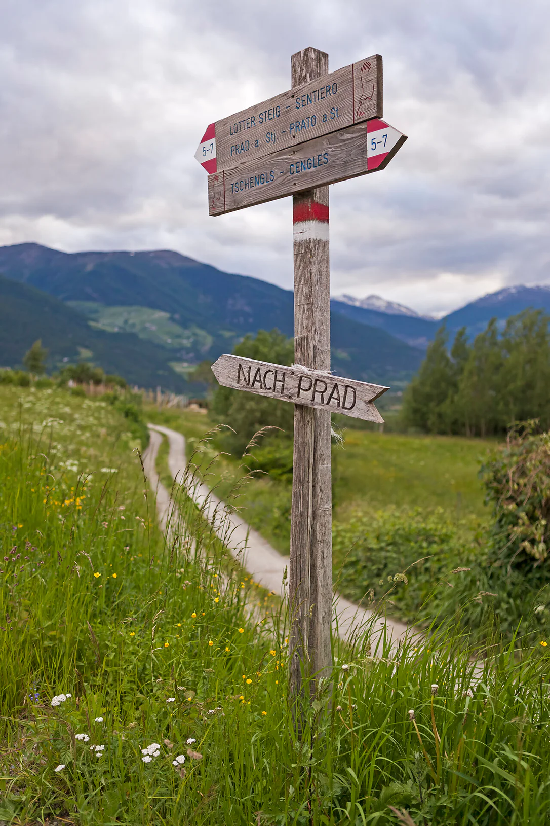 Wanderung auf dem Lottersteig