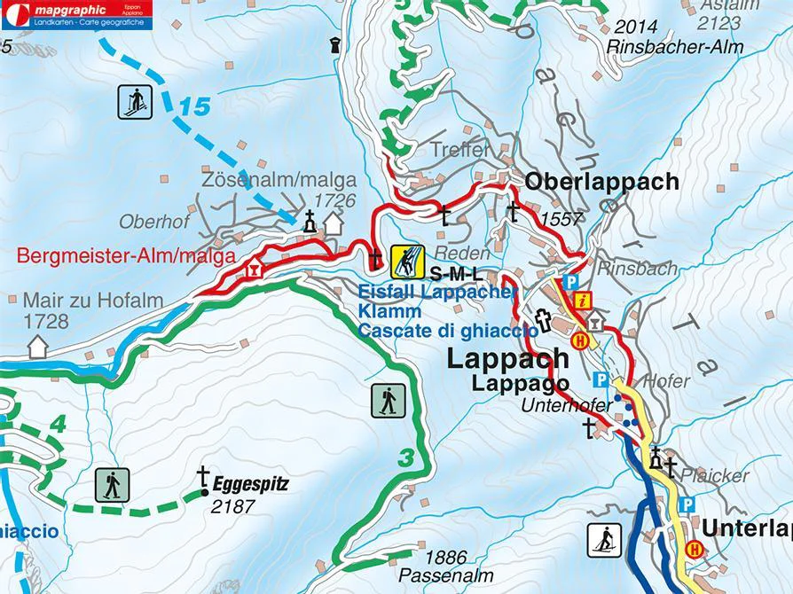 Escursione invernale - Lappago "Bagni Kneipp" Selva dei Molini 1 suedtirol.info