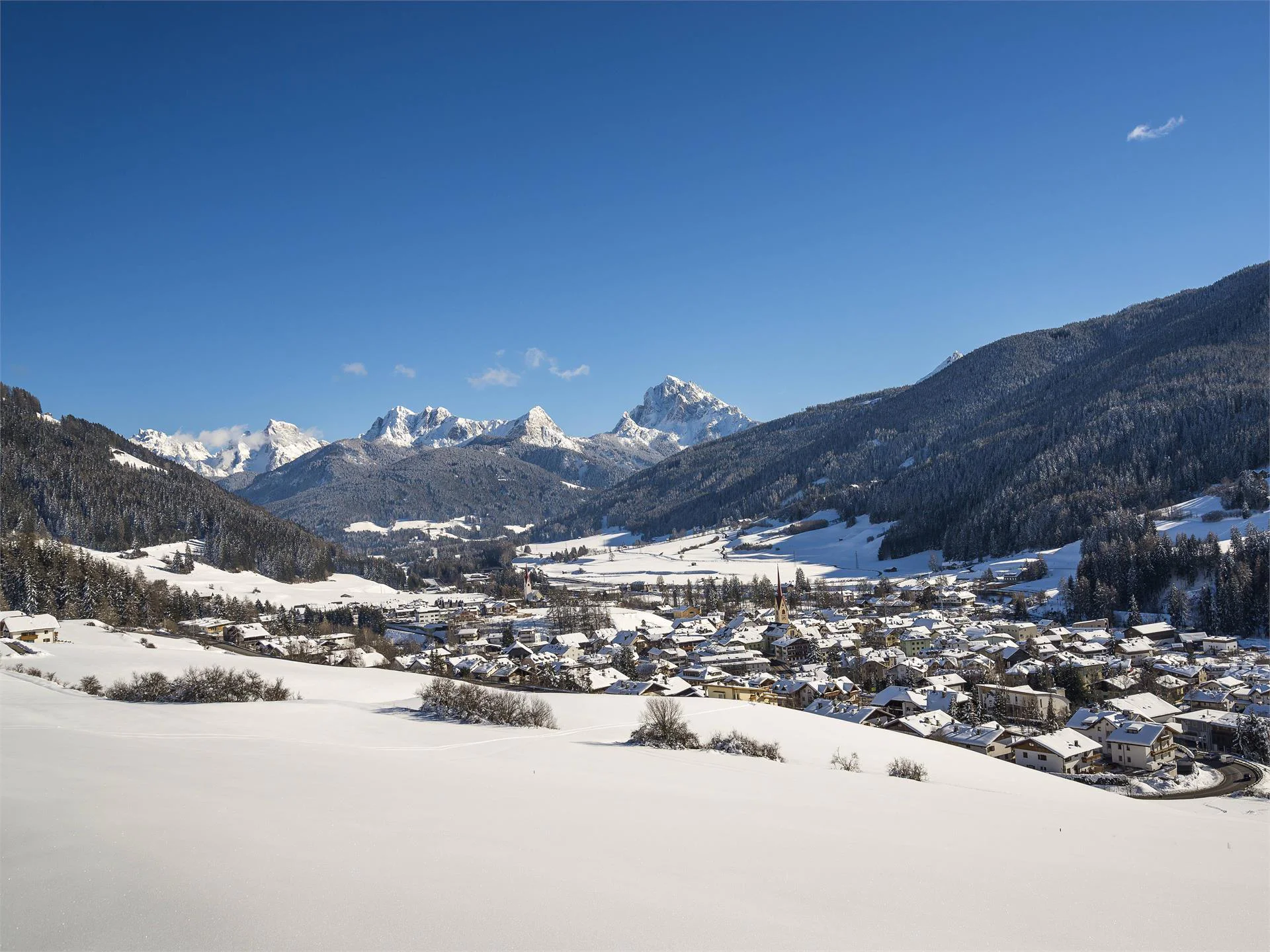 Winter hiking across the Eggerberg in Monguelfo Welsberg-Taisten/Monguelfo-Tesido 1 suedtirol.info