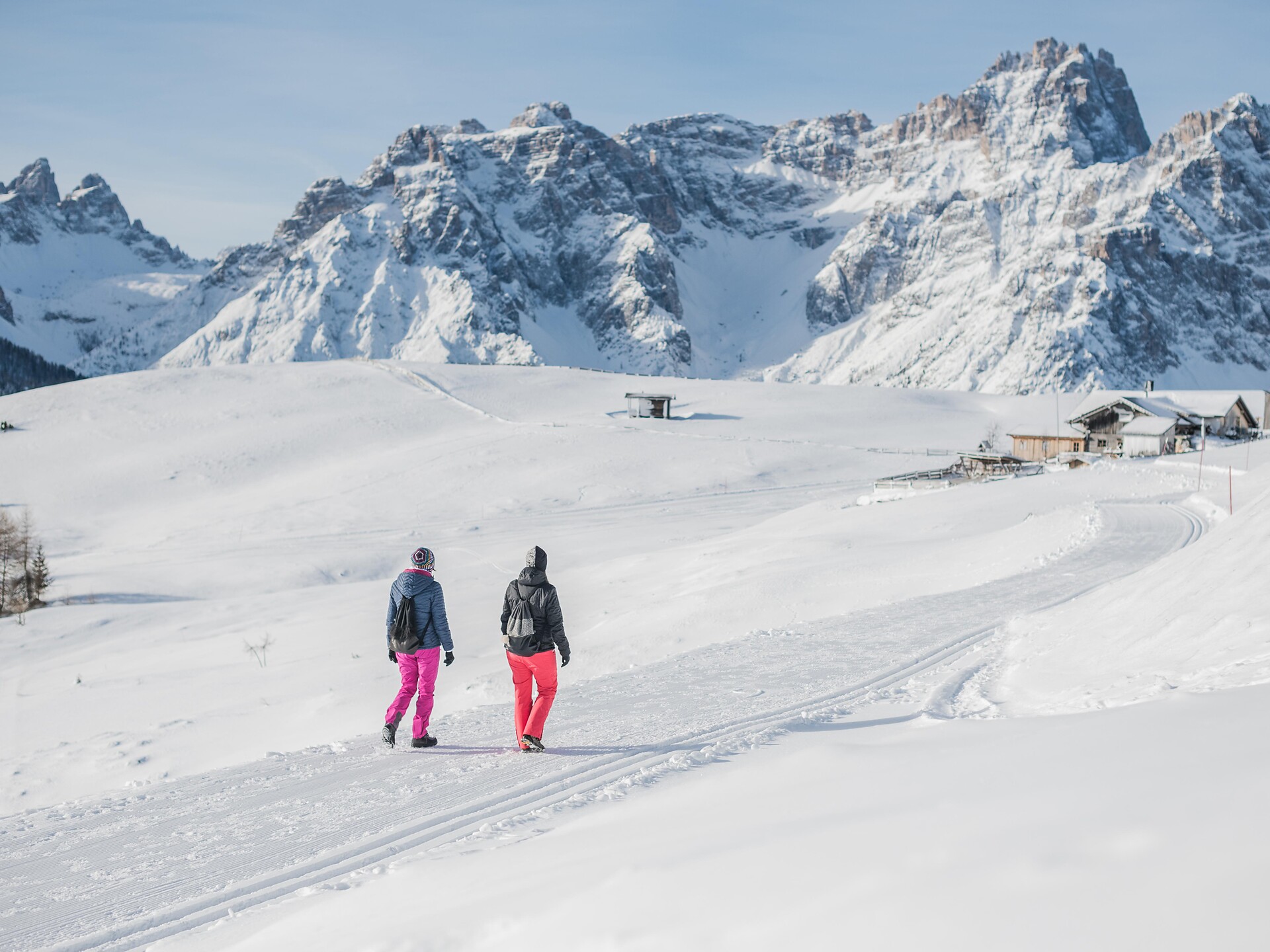 Escursione invernale: Orto del Toro - Malga Klammbach - Passo Monte Croce - Regione dolomitica 3 Cime - #1 - suedtirol.info