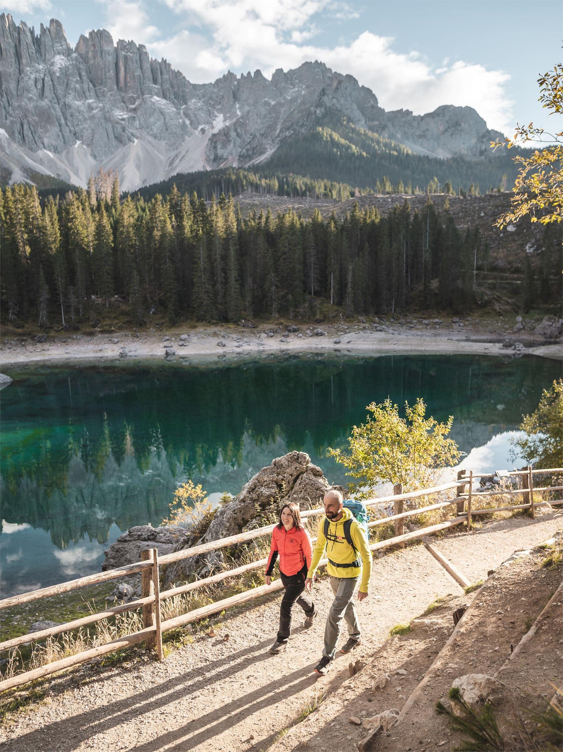 Da Nova Levante al Lago di Carezza Nova Levante 2 suedtirol.info