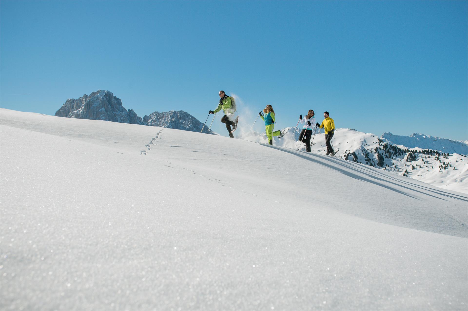 Winterexcursion from Vallunga along via Crucis until Juac Sëlva/Selva 1 suedtirol.info