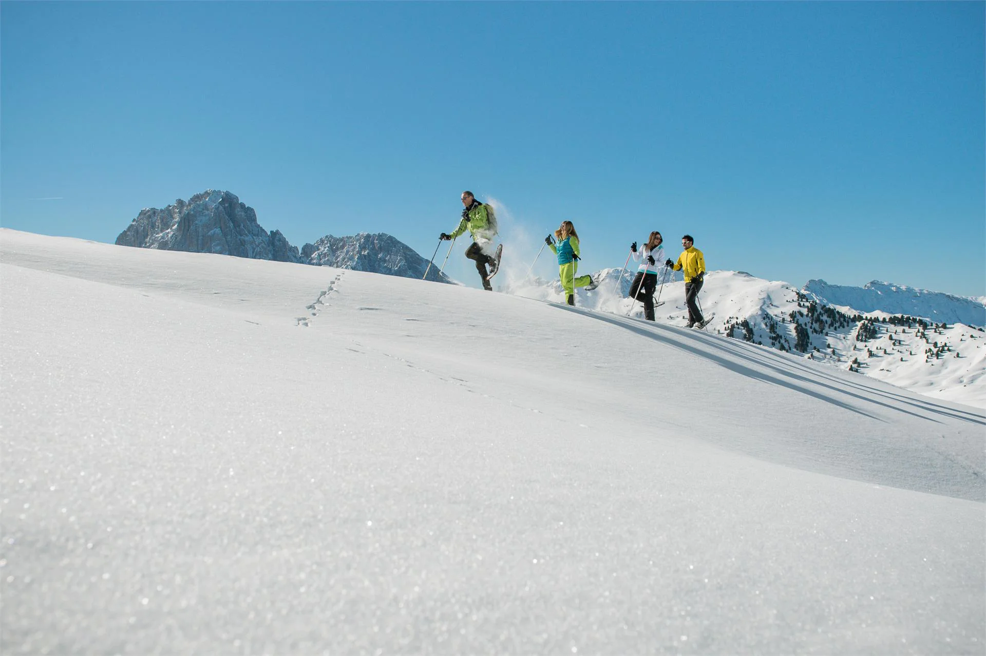 Winterexcursion from Vallunga along via Crucis until Juac Sëlva/Selva 1 suedtirol.info