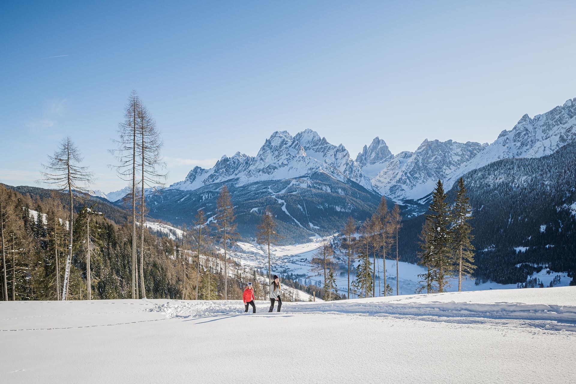 Escursione invernale (col passeggino): Sesto chiesa – Gasthof Panorama - Regione dolomitica 3 Cime - #1 - suedtirol.info